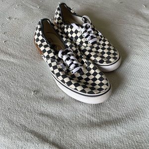 Vans checkered Sz 10